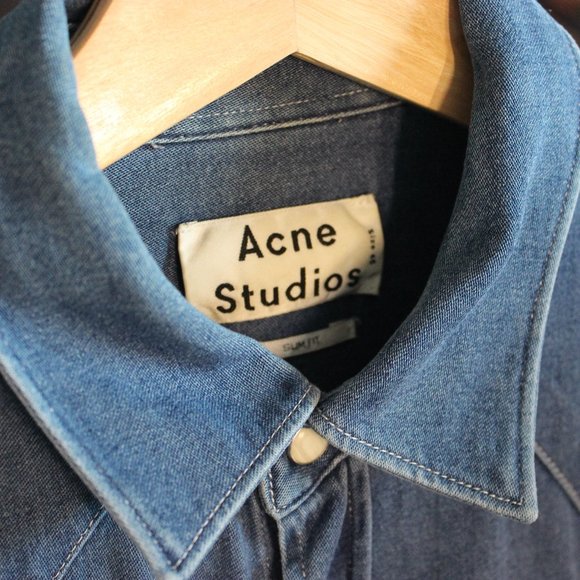 Acne Studios Western style denim shirt - Picture 2 of 4